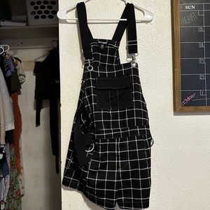 Hot topic plaid romper